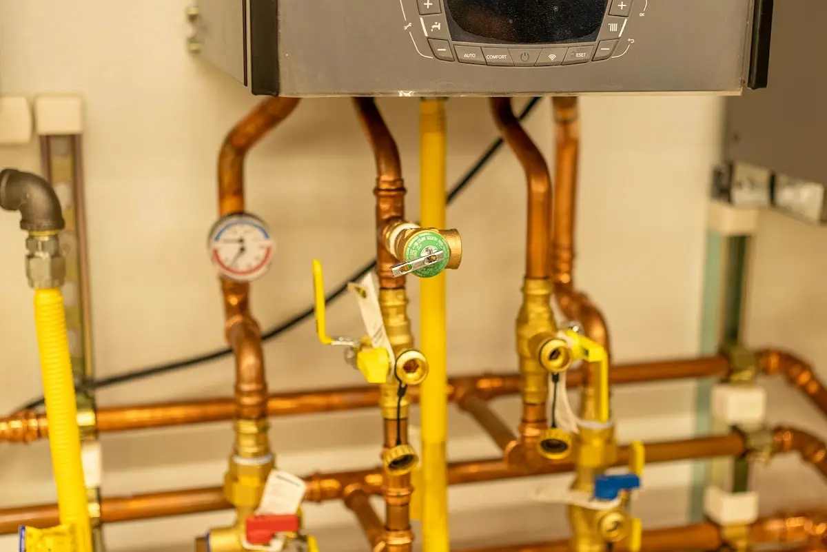 Licensed technician providing Slab Leak Repair for a homeowner in East Bloomfield